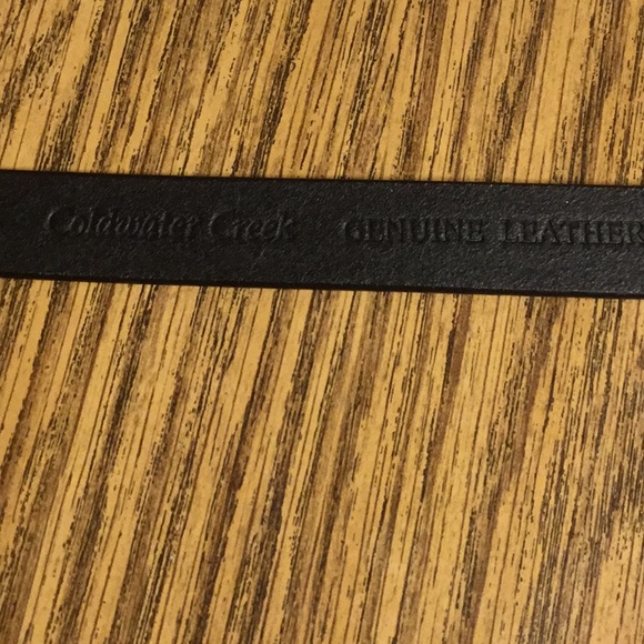 Gorgeous Coldwater Creek leather belt - Picture 4 of 6
